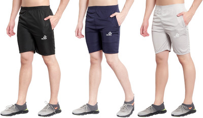 Golazo Solid Men Multicolor Regular Shorts