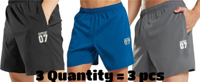 Men Multicolor Sports Shorts