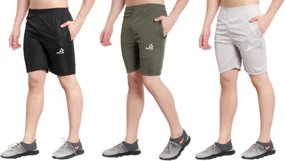 Golazo Solid Men Multicolor Regular Shorts