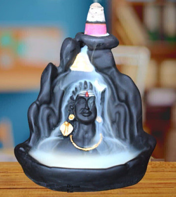 ADIYOGI 2 10 cm Religious Idol & Figurine(Polyresin, Black)