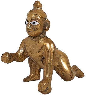 SHRI ASTHA VINAYAK Decorative Showpiece  -  10.5 cm(Brass, Multicolor)