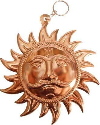 SHRI ASTHA VINAYAK Decorative Showpiece  -  8 cm(Copper, Brown)