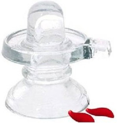 SHRI ASTHA VINAYAK Decorative Showpiece  -  7 cm(Crystal, Clear)