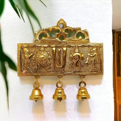 SHRI ASTHA VINAYAK Decorative Showpiece  -  15 cm(Brass, Gold)