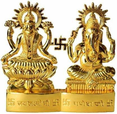 SHRI ASTHA VINAYAK Decorative Showpiece  -  3 cm(Metal, Gold)