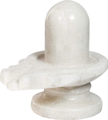 SHRI ASTHA VINAYAK Decorative Showpiece  -  8 cm(Marble, White)