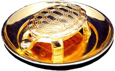 goldcave Gold Plated Fengshui Tortoise Decorative Showpiece  -  1 cm(Gold Plated, Gold)