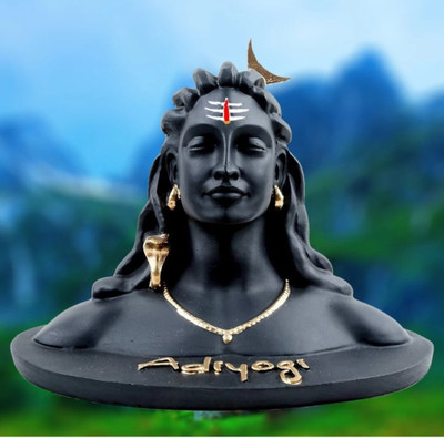 SHRI ASTHA VINAYAK Decorative Showpiece  -  12 cm(Polyresin, Black)