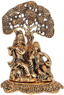 SHRI ASTHA VINAYAK Decorative Showpiece  -  21 cm(Brass, Gold)