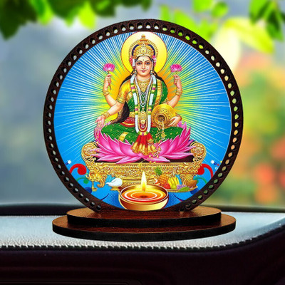 Giftlab Lord Laxmi Dashboard idol for Car and Home Decorative Showpiece Car Hanging Ornament(Pack of 1)