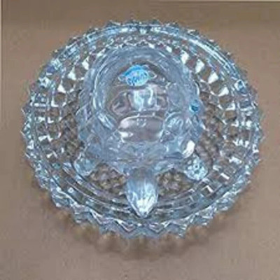 AMF STORE Decorative Showpiece  -  10 cm(Glass, Clear)