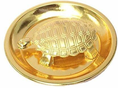 SHRI ASTHA VINAYAK Decorative Showpiece  -  0.5 cm(Metal, Gold)