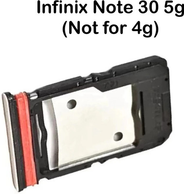 Emrse Sim Card Tray(Compatible With Infinix Note 30 5g Gold (X6711) Original, Not for 4g mobile)