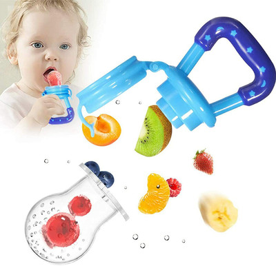 Chhote Janab Teether Food Feeder Pacifier Toy with Hand-grip , Pack of 1 Teether(Multicolor)