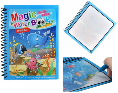 srenterprise Water Drawing & Coloring Book for Kids