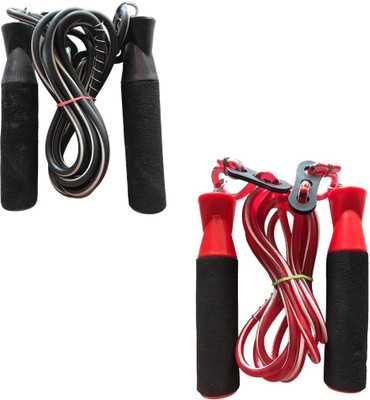 STYRKR Skipping Rope for Men and Women Jumping Rope for Exercise, Gym Fitnes@5 Freestyle Skipping Rope(Length: 282 cm)