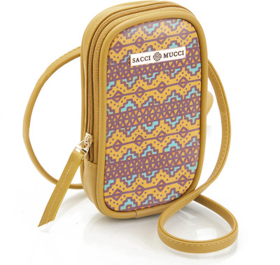 Sacci Mucci Yellow Sling Bag Stylish Box Sling Bag | Side Purse| Cross Body Sling Box Bags -EthnicTraditional