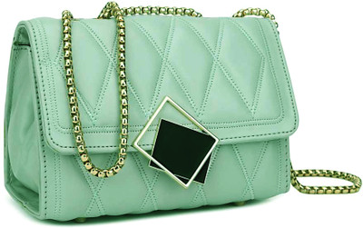 Fadedge Green Sling Bag LINO-PARIS-SLING BAG (FDG-BRF-BKL)