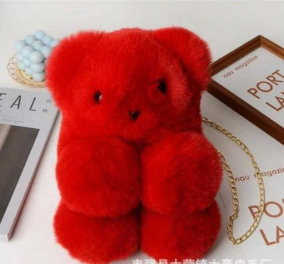 BST Red Sling Bag CUTE SOFT BEAR SLING BAG HAND BAG
