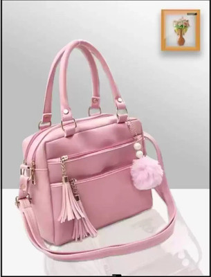 Pink Sling Bag ZaraIchoice Pink Women Hand-held Bag - Regular Size