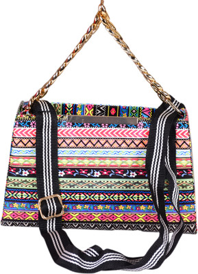 Sunesh Creation Multicolor Sling Bag Sling bag for women