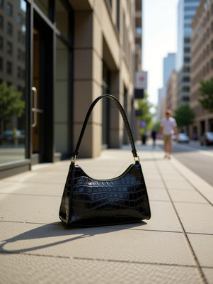 Daniel Clark Black Sling Bag Beautiful Sling bag With Texture