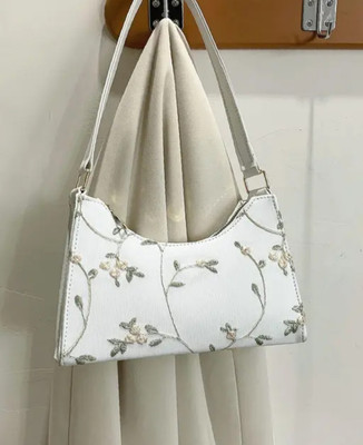White Sling Bag Green Women Sling bag |Ladies Sling bag .