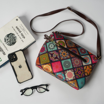 Hamensch Clear Sling Bag Printed sling bags women