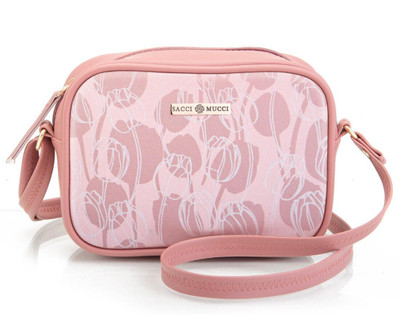 house of common Pink Sling Bag Stylish Box Sling Bag for girls | Side Purse for Women Stylish Latest