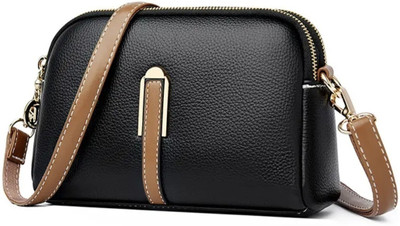 Ruvero Black Sling Bag Women Sling Bag