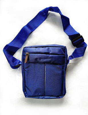 Krishiv Blue Sling Bag Casual Cross Body Polyester Men One Side Sling Bag Messenger Bags