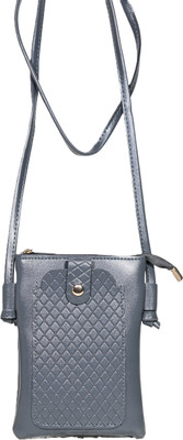 DESENCE Grey Sling Bag Classy mobile pouch sling