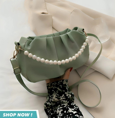 SAPPIERO Green Sling Bag Trendy Attracttive Slingbags