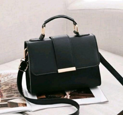 Black Sling Bag Stylish women fashionable sling bag