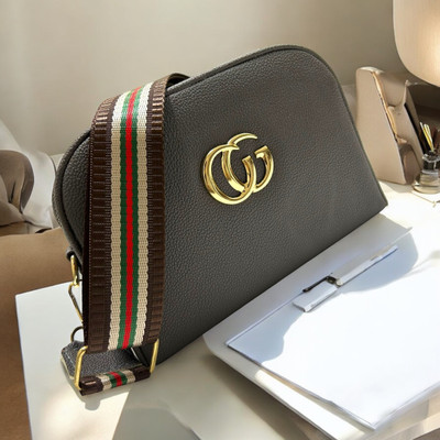 Skorpio Grey Sling Bag Trendy Designer Zipper girls party Bag's