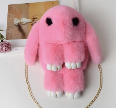 ucancart Pink Sling Bag Rabbit Sling Bag for Girls and Women