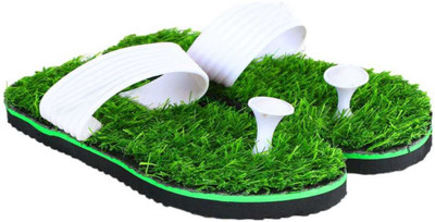 ADJ Men Flip Flops(White , 8)