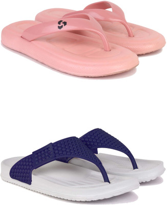 Pennen Women Slippers(Blue , 7)