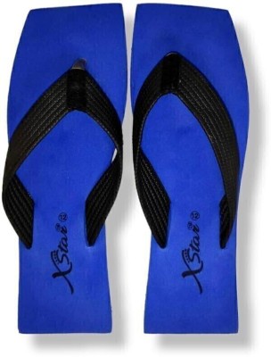 xstar Men Flip Flops(Blue , 8)