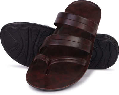 Pennen Men Slippers(Brown , 10)