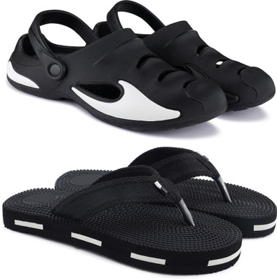 EVOK Men Slippers(Multicolor , 7)