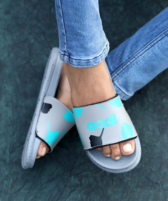 aadi Men Slides(Grey , 6)