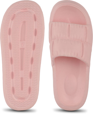 LNT FASHION Men Slides(Pink , 8)