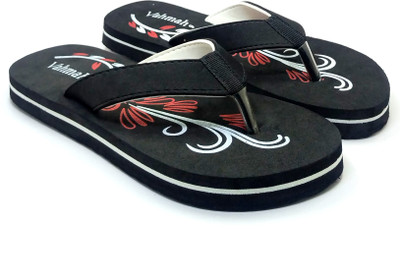 VAHMAH Women Slippers(Black , 8)