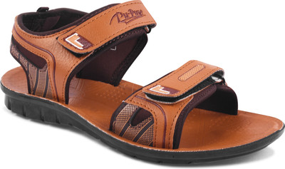 Pu-Pine Men Sandals(Tan , 7)