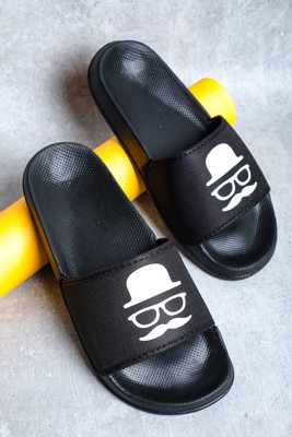 Stunt Men Slides(Black , 7)