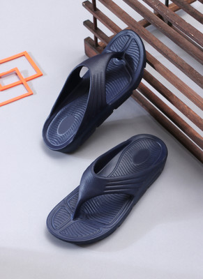 TAFFRAL Men Trending Stylish Lightweight Comfort Flip Flops Slippers(Blue , 8)