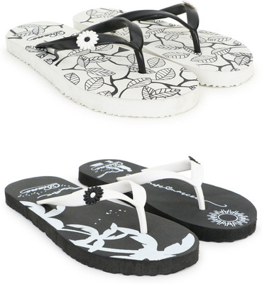Women's Comfort Lightweight Hawai Dailywear Printed Flip Flop (Pack of 1) Flip Flops