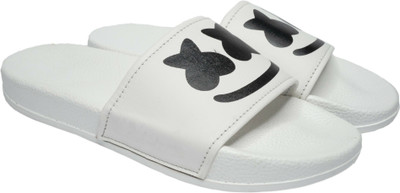 Mike Men Slides(White , 11)