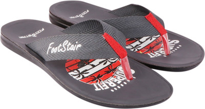 gargcreation Men Flip Flops(Red , 8)